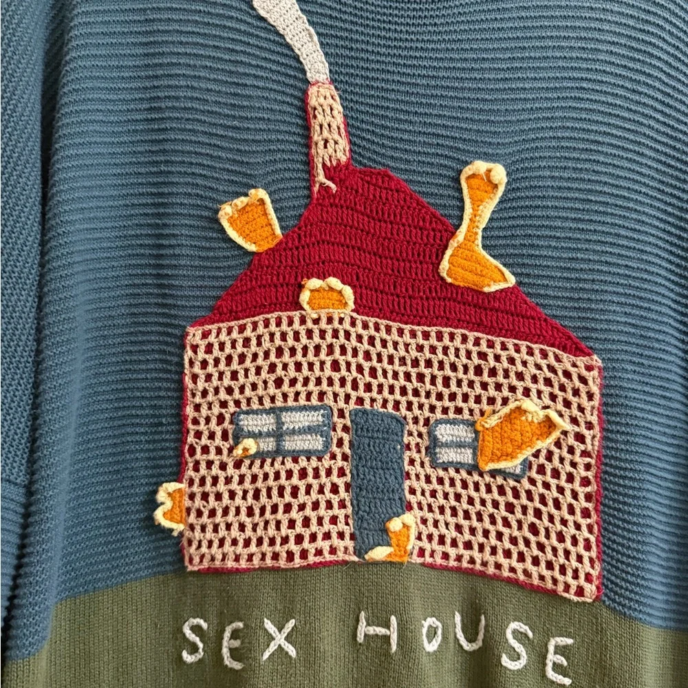 Fashion Brand Company Sex House on Fire Sweater XL - Picture 2 of 4